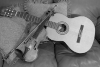 BW Guitar and Violin